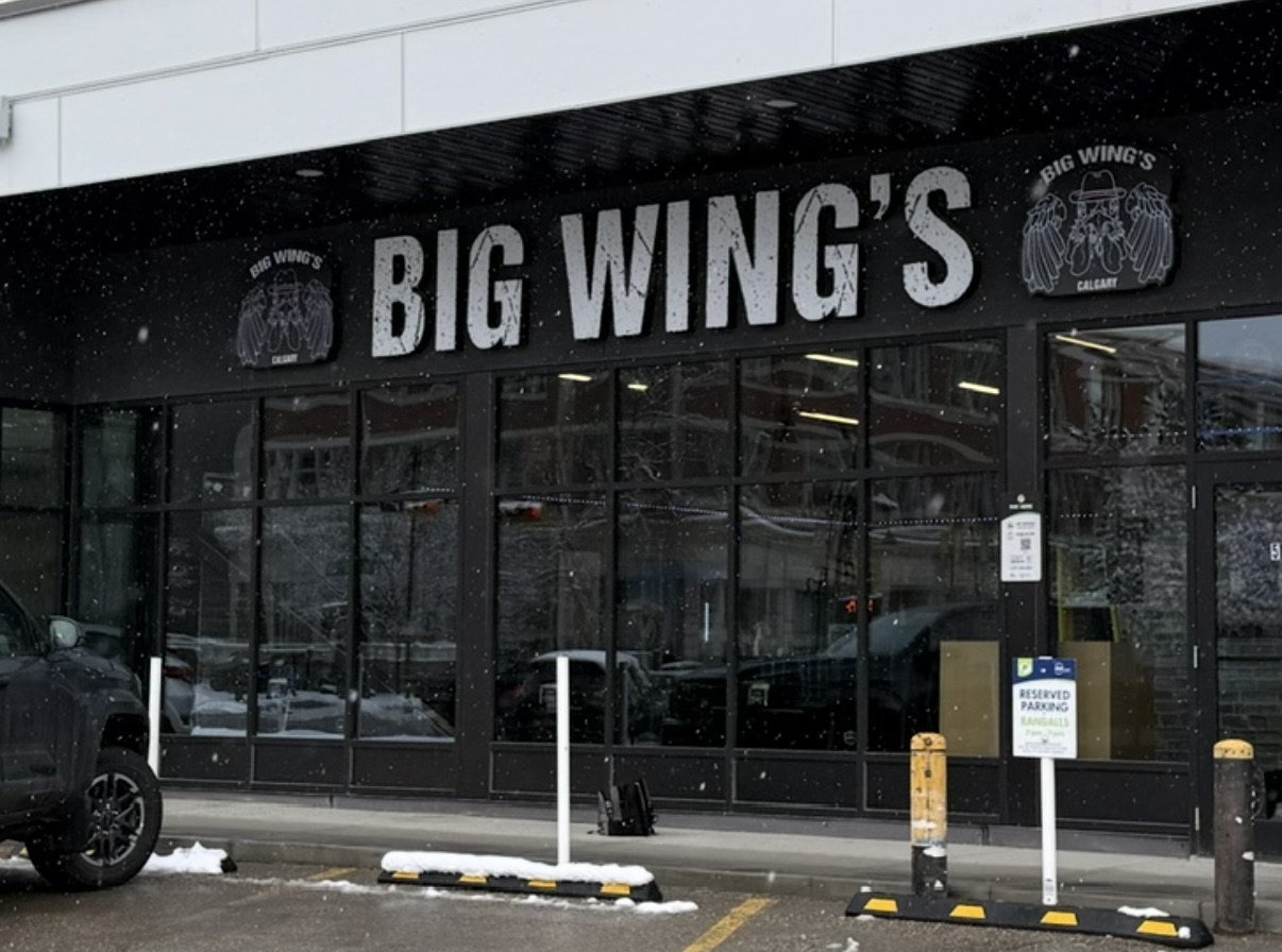 Big Wing's Calgary storefront