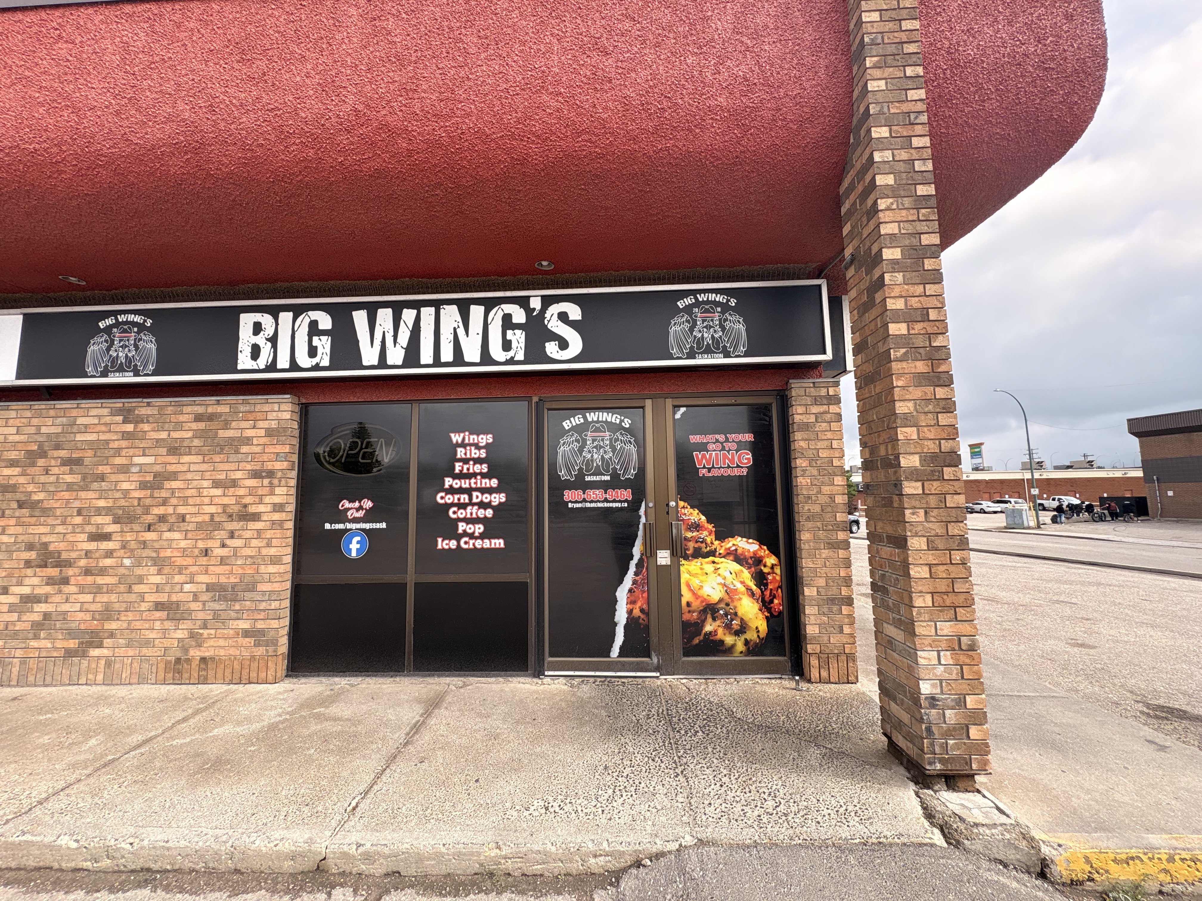 Big Wing's Fairlight storefront
